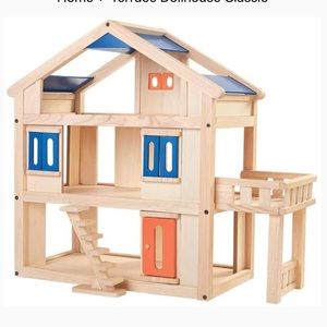 The Plan Toys Terrace Dollhouse wooden